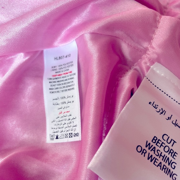 Brand New Pink party dress for 11-12 years old girls in soft polyester cloth - Picture 4 of 7